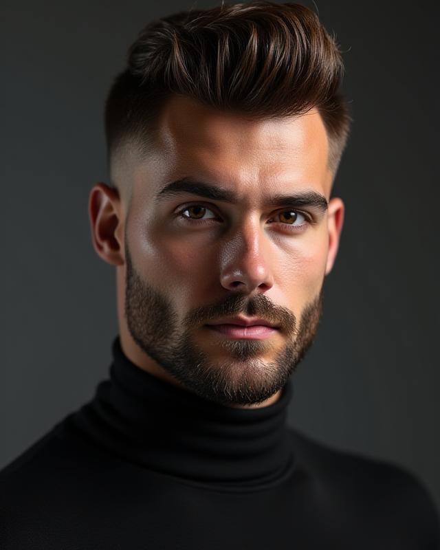 Coupe Skin Fade précise réalisée par ThreadCut